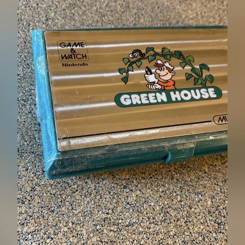 Vintage Classic 1982 Nintendo Game & Watch Handheld Greenhouse